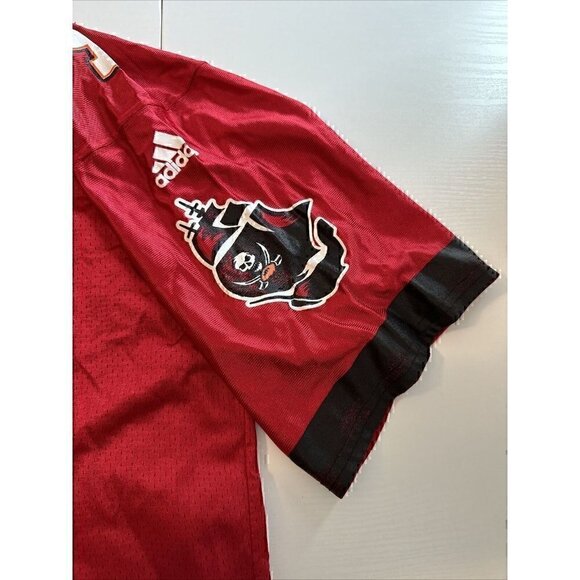 Adidas Tampa Bay Buccaneers Bucs #14 BRAD JOHNSON Red Jersey (Adult M) - Picture 5 of 8